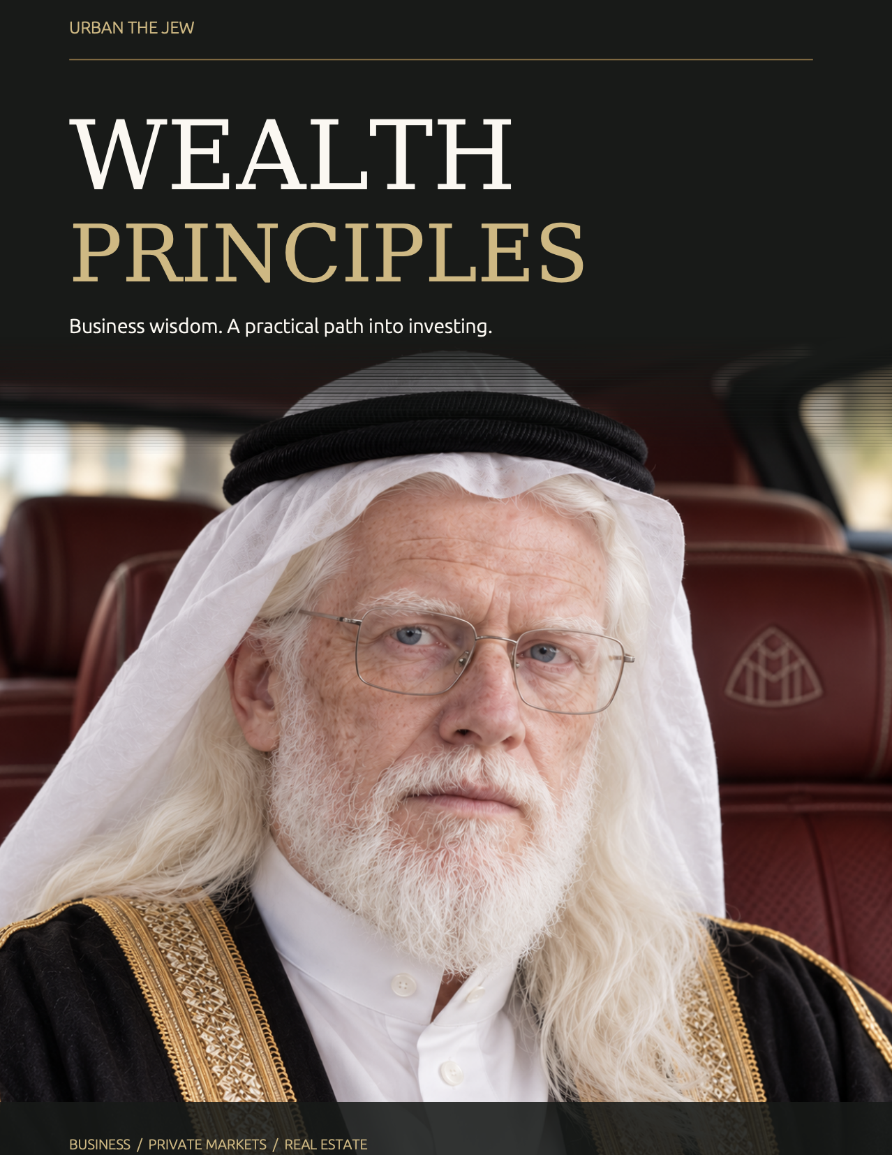 Wealth Principles e-book cover by Urban The Jew